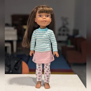 BEAUTIFUL Ashlyn American Girl 14.5" Doll Collectible WELLIE WISHER defect